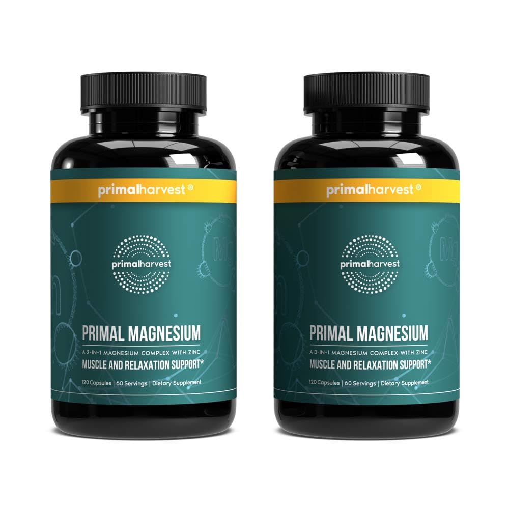 Primal Harvest Magnesium Complex 310mg bottle – front view