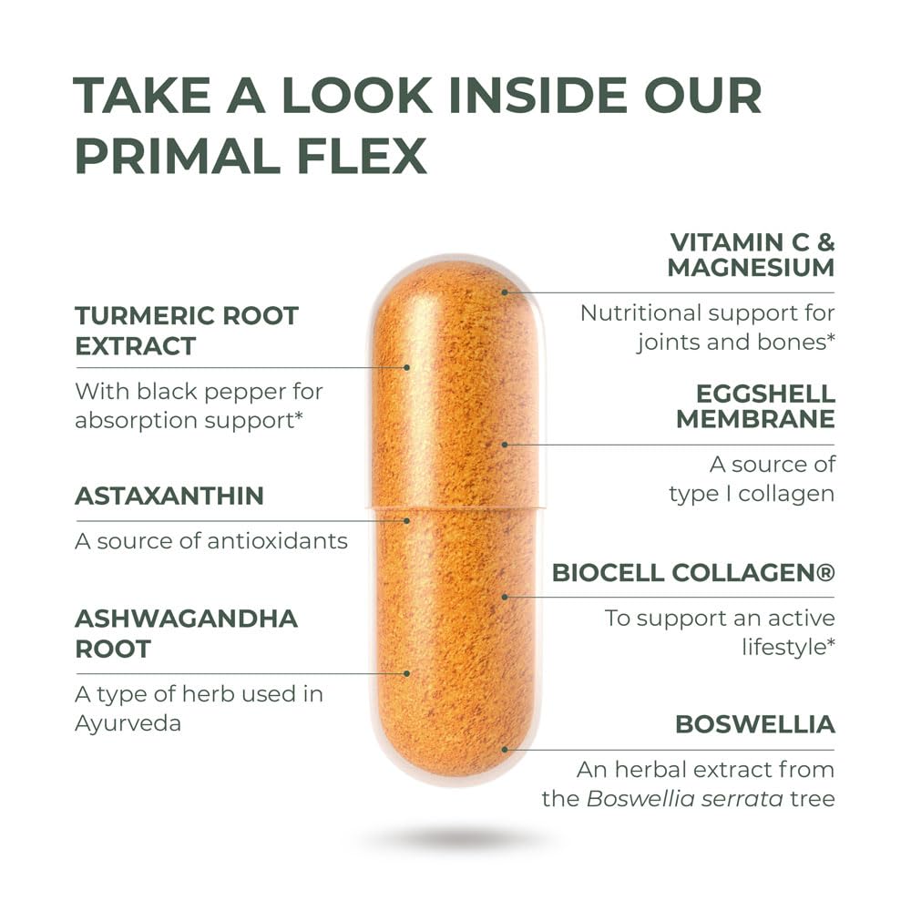Two-bottle Primal Flex packaging on white background