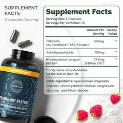 Primal Harvest Primal Gut Restore label communicates quality and third-party testing.