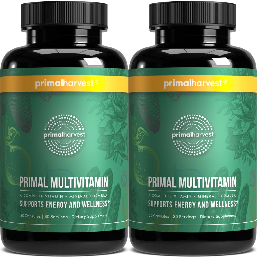 Primal Harvest Primal Multivitamin 2-pack bottle front view