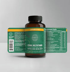 Two Primal Multivitamin bottles in 2-pack with label visible