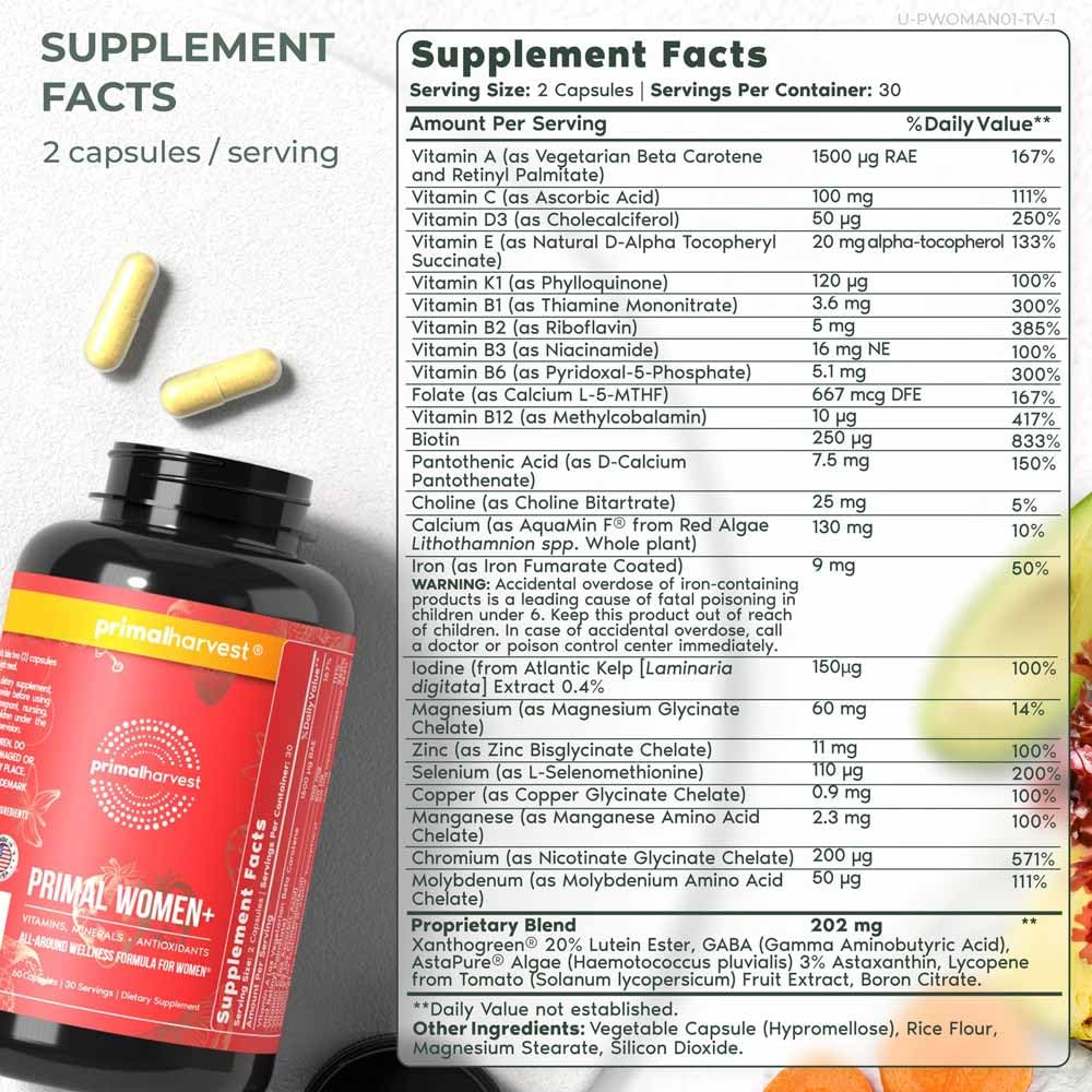 Packaging highlighting energy and immune support
