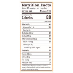 Packaging and nutrition label of Primal Kitchen collagen fuel drink mix