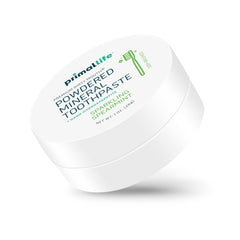 Brushing with Dirty Mouth Toothpowder for oral care