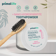 Organic vegan label on packaging