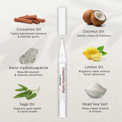 Using the whitening pen on-the-go