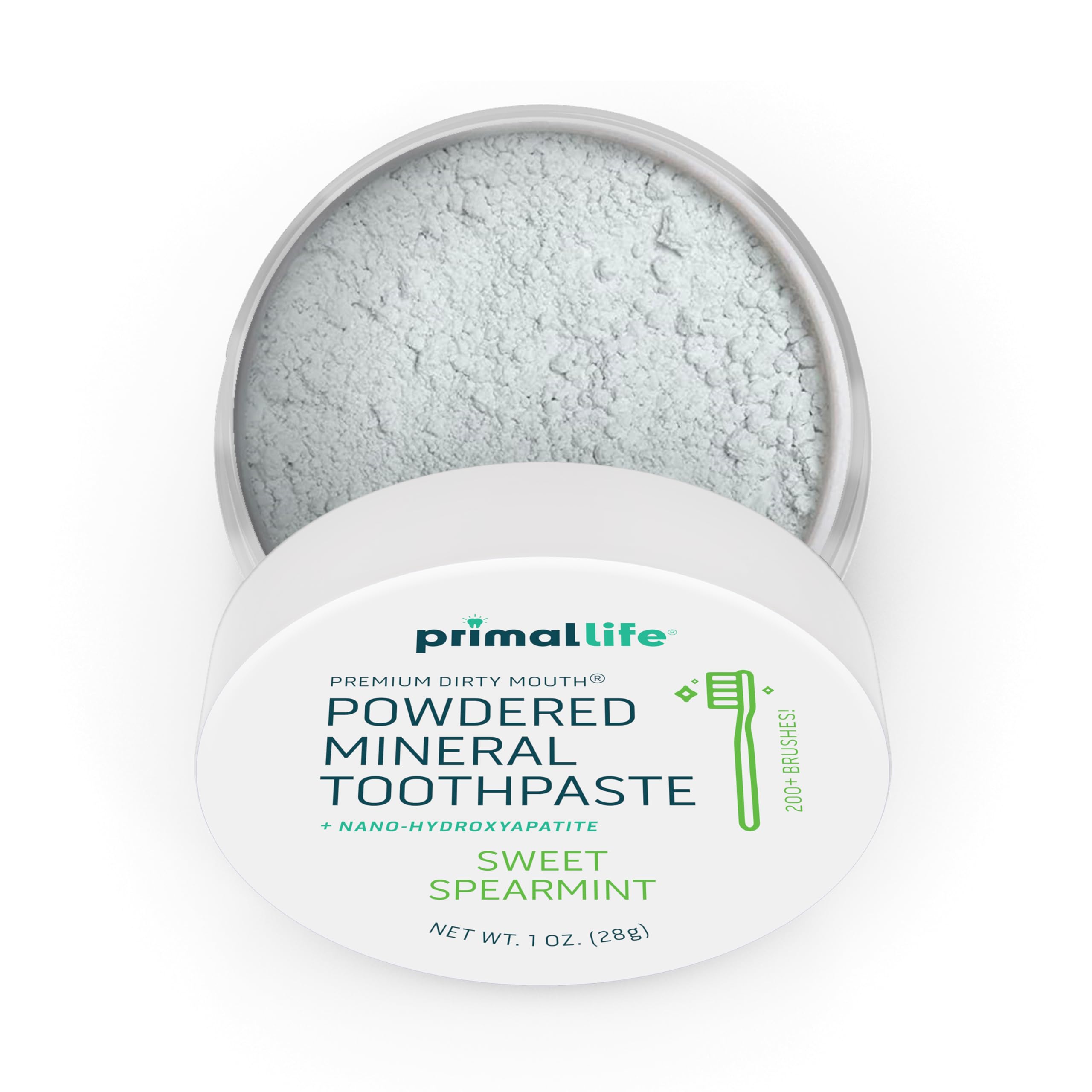 Tub of Dirty Mouth Toothpowder by Primal Life Organics