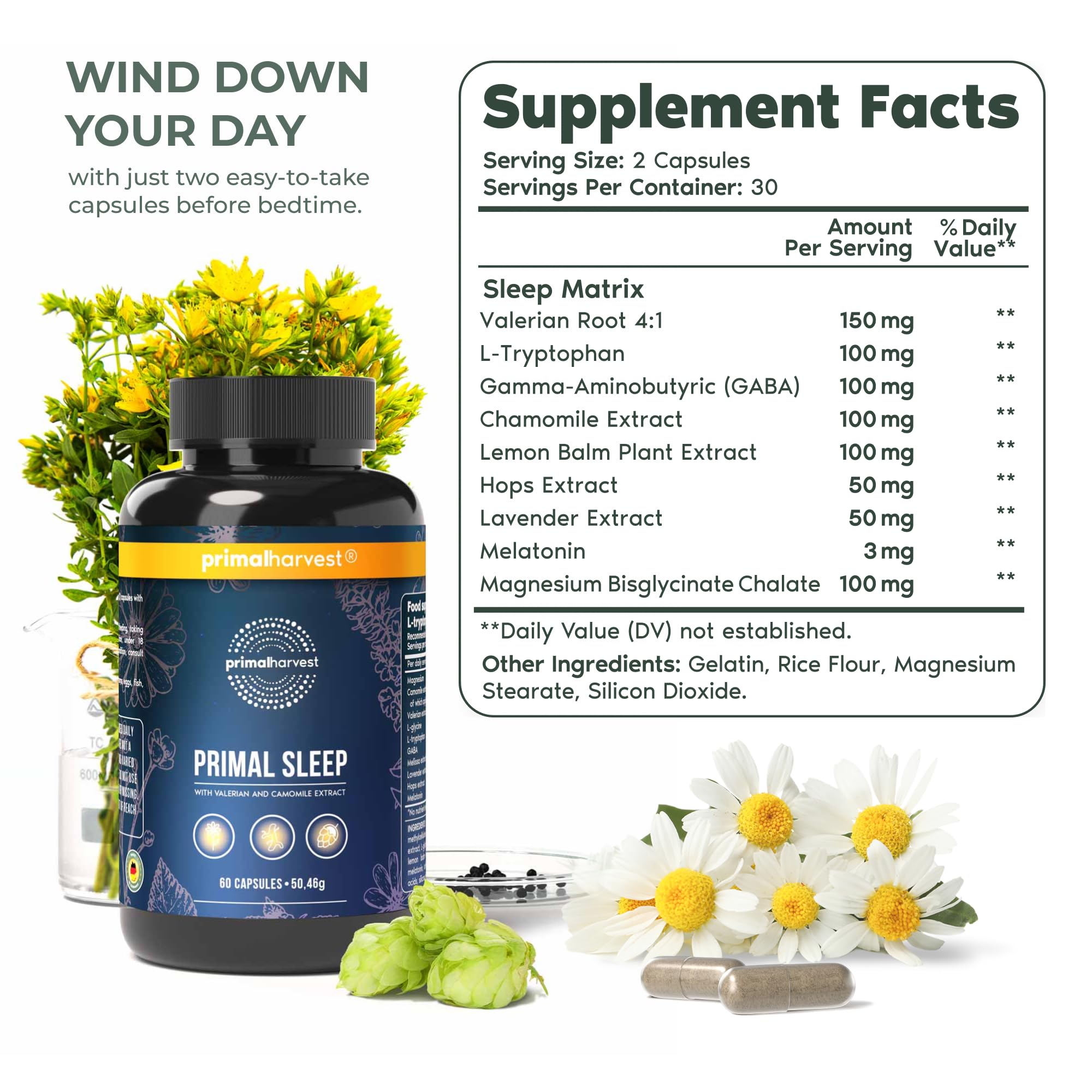 Primal Sleep 2-Pack bottle front label