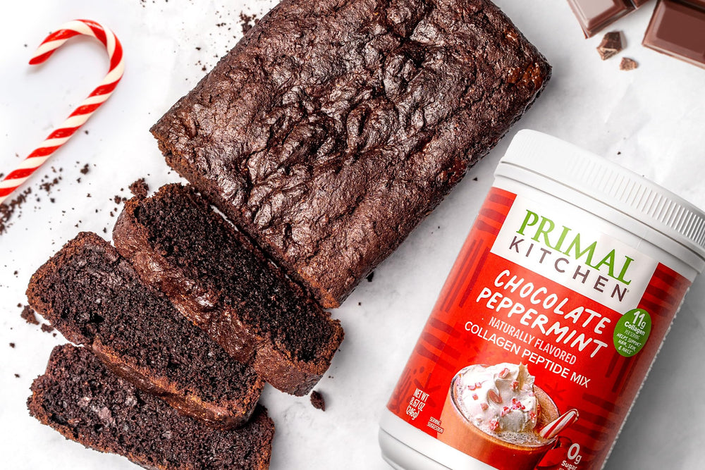 Packaging label highlighting gluten-free, paleo-friendly, and keto-certified