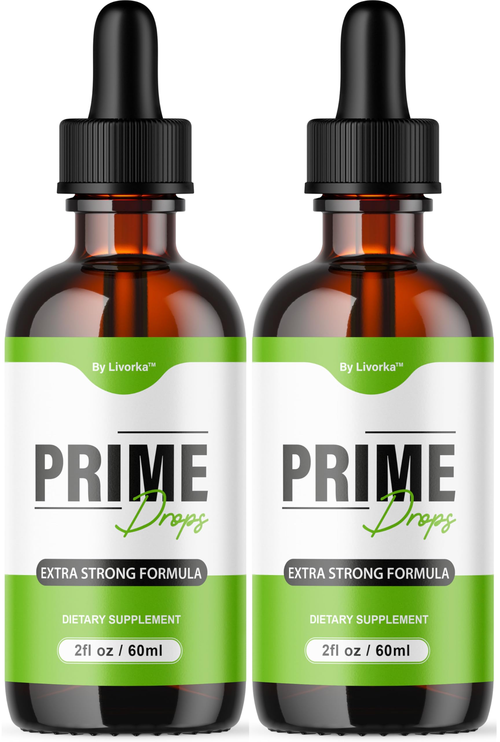 Two Prime Drops for Men bottles in a 2-pack