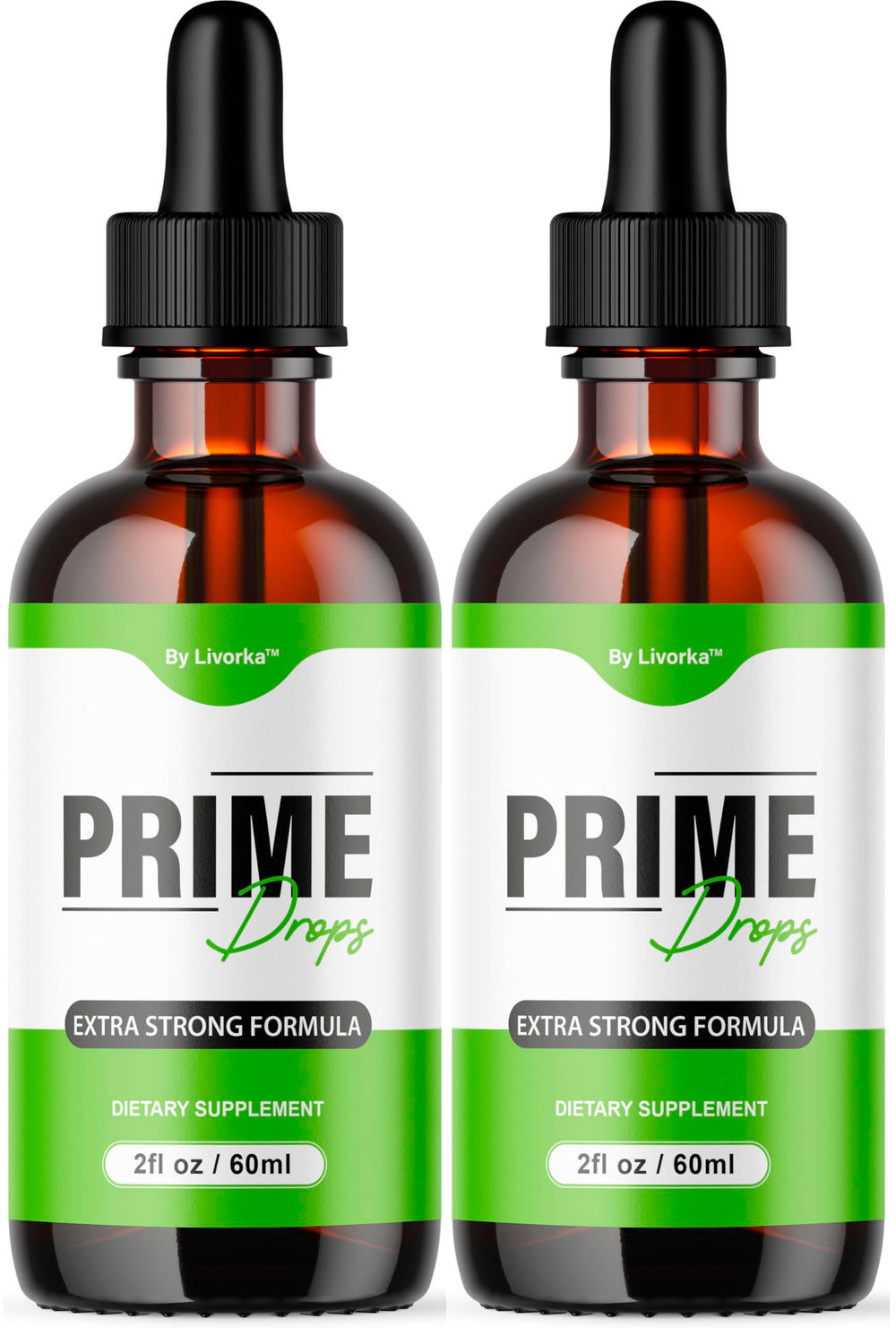 Two Prime Drops for Men bottles in a 2-pack