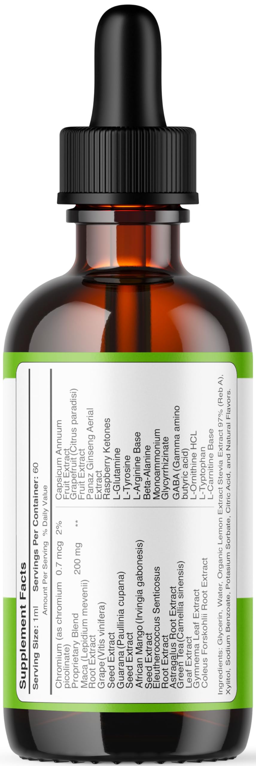 Tasty, easy-to-take liquid supplement