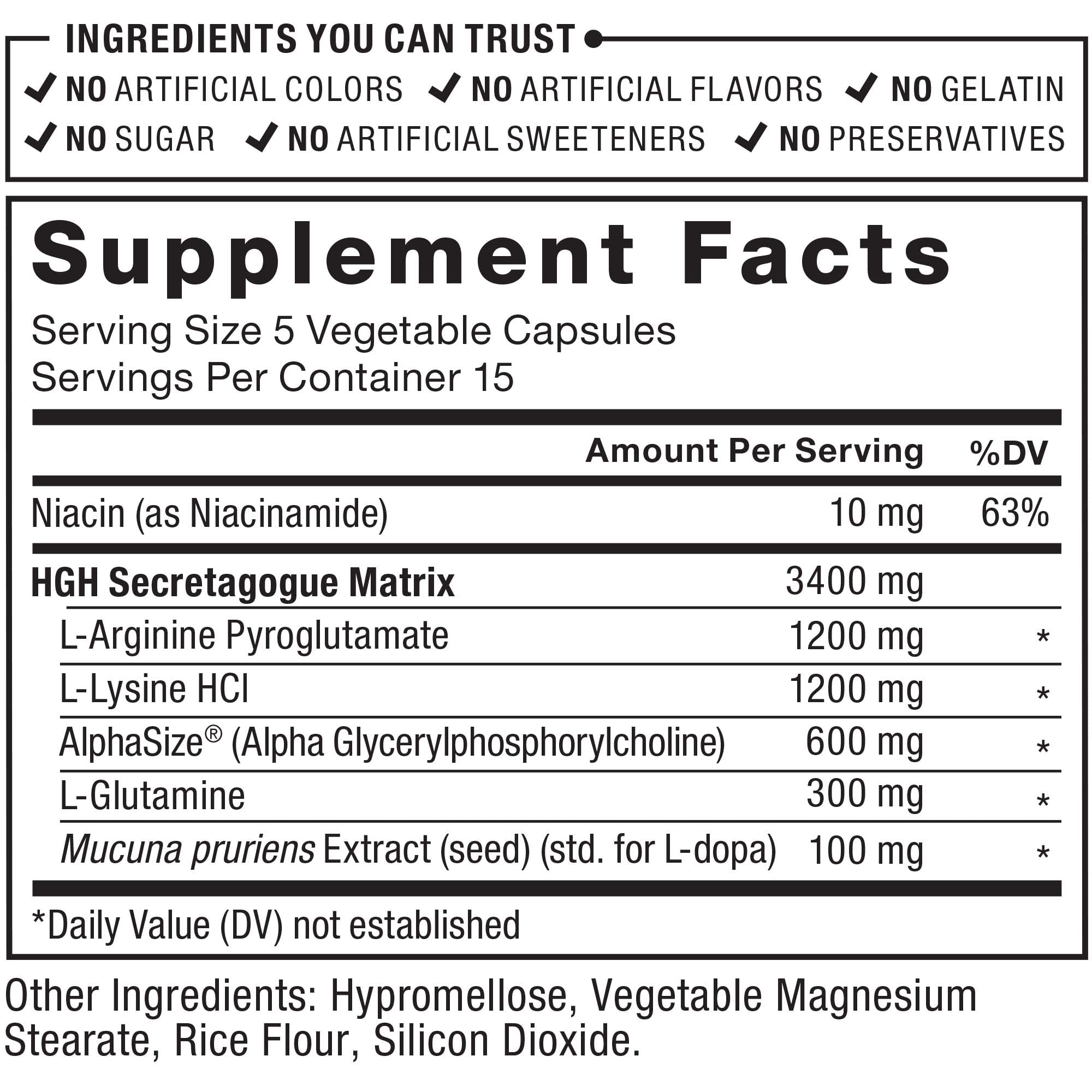 Bottle 1 of Prime HGH Secretion Activator