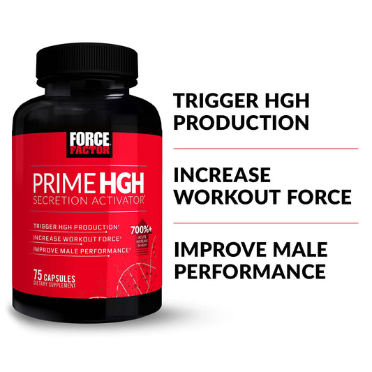 Back of Prime HGH Secretion Activator 2-Pack box showing label