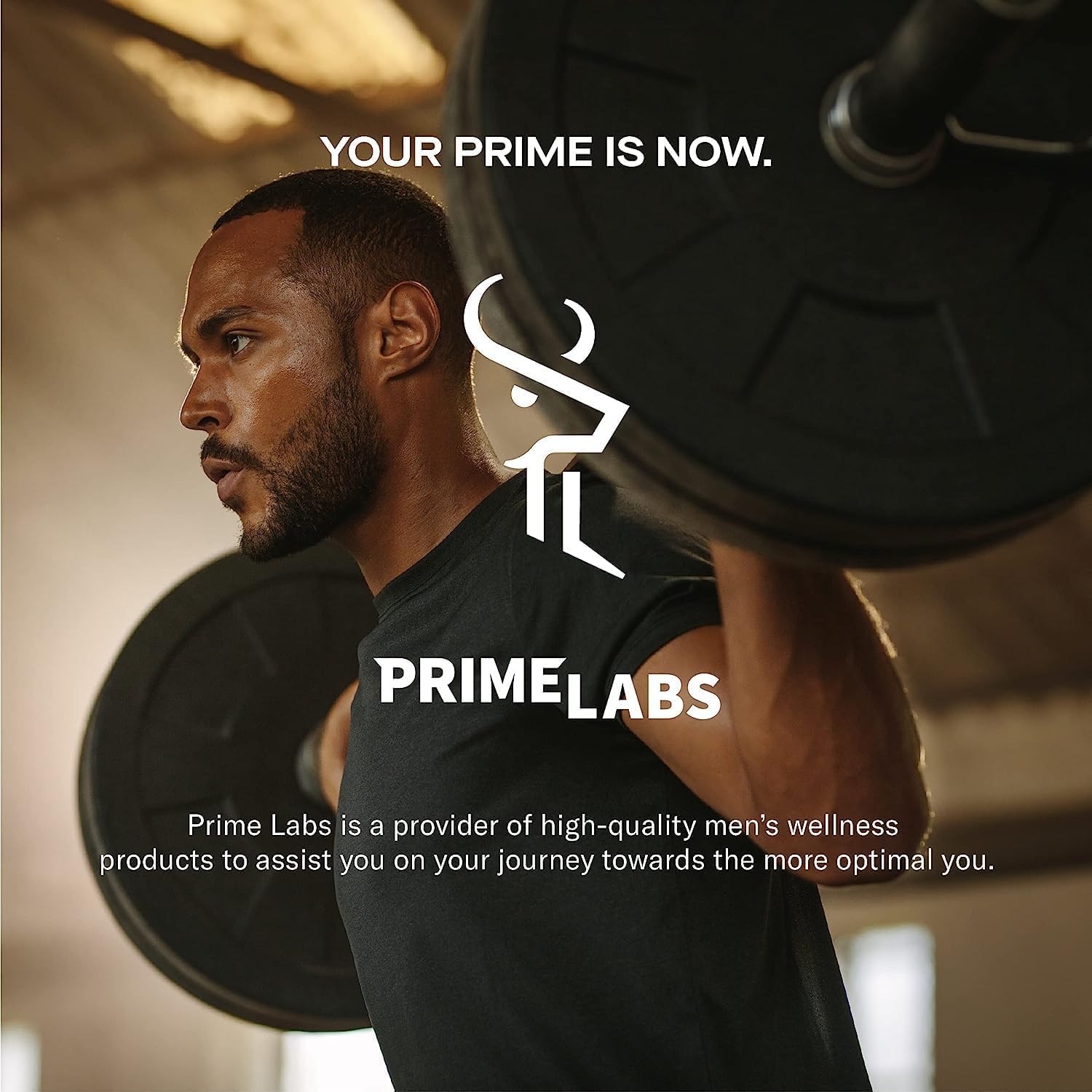 Athlete performing a workout using Prime Labs supplement