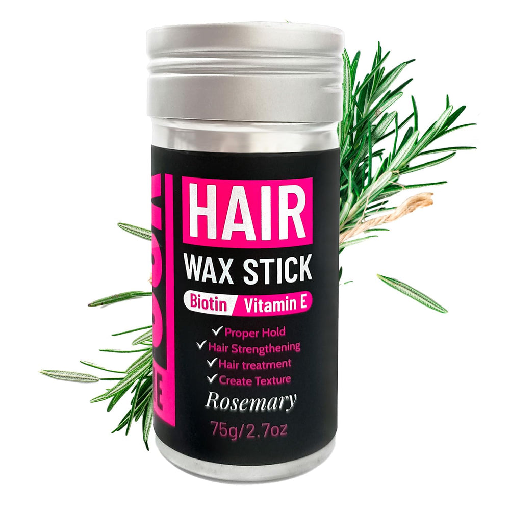 Prime Look Hair Wax Stick showing strong hold for a sleek finish.