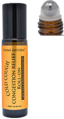 Roll-On bottle of Prime Natural Cold Cough Congestion Relief 10ml