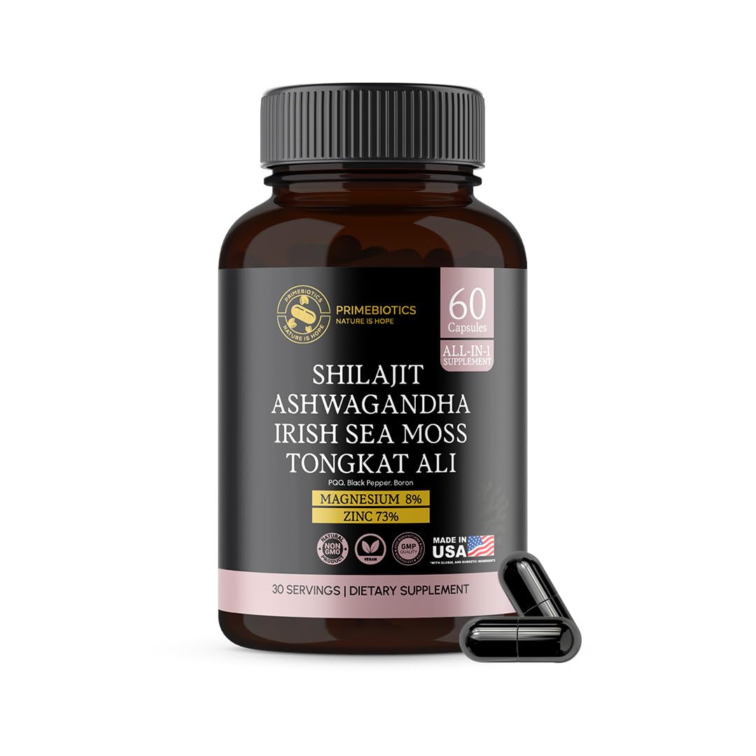 PRIMEBIOTICS main product image – 60 capsules bottle