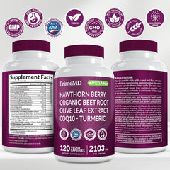 PrimeMD 26in1 label close-up noting 2103 mg per serving
