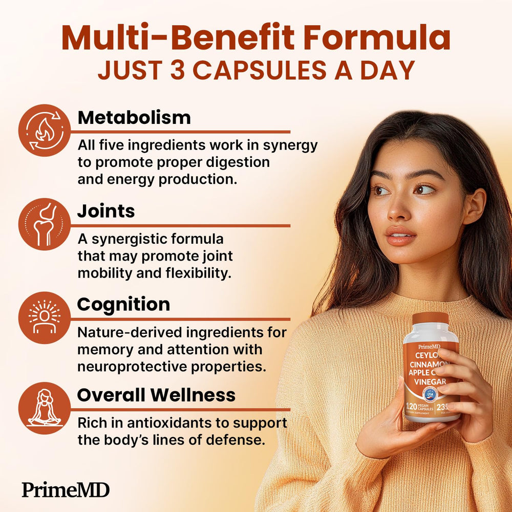 PrimeMD turmeric ginseng capsules bottle emphasizing energy and overall wellness.