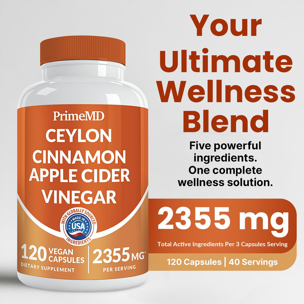 PrimeMD capsules closeup showing texture and quality for daily use.