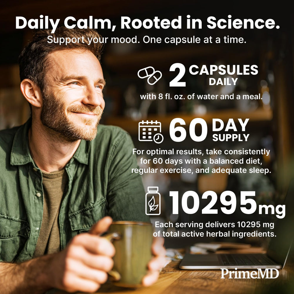 PrimeMD Probiotic capsules showing label for gut balance