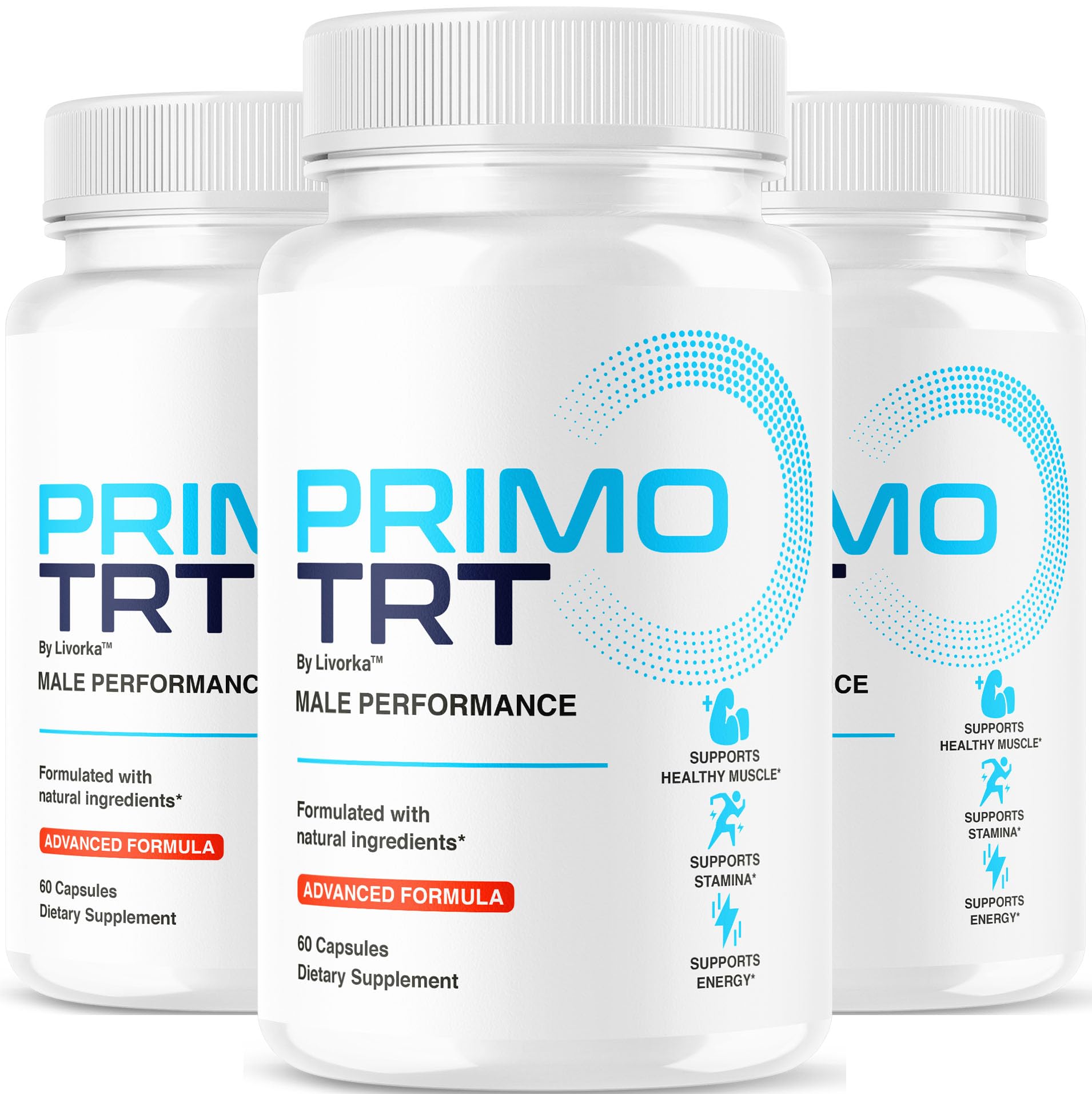 Primo TRT Pills bottle label