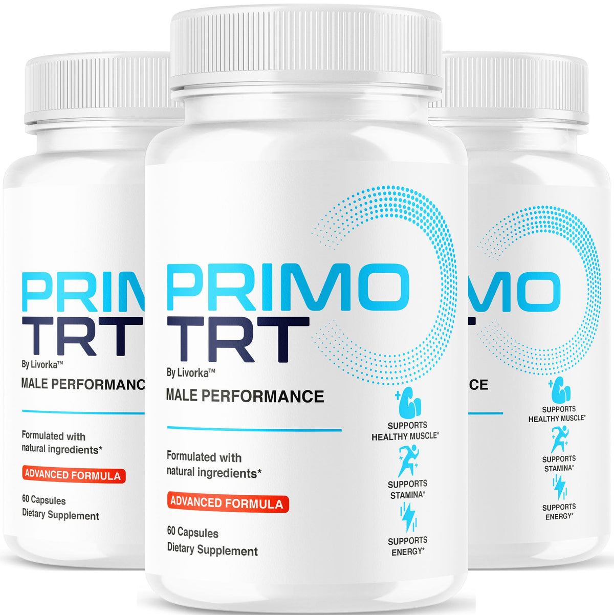 Primo TRT Pills bottle label