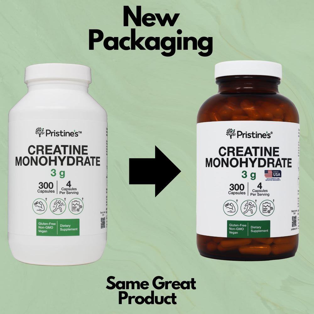 Athletic recovery visual with PRISTINE Creatine Monohydrate