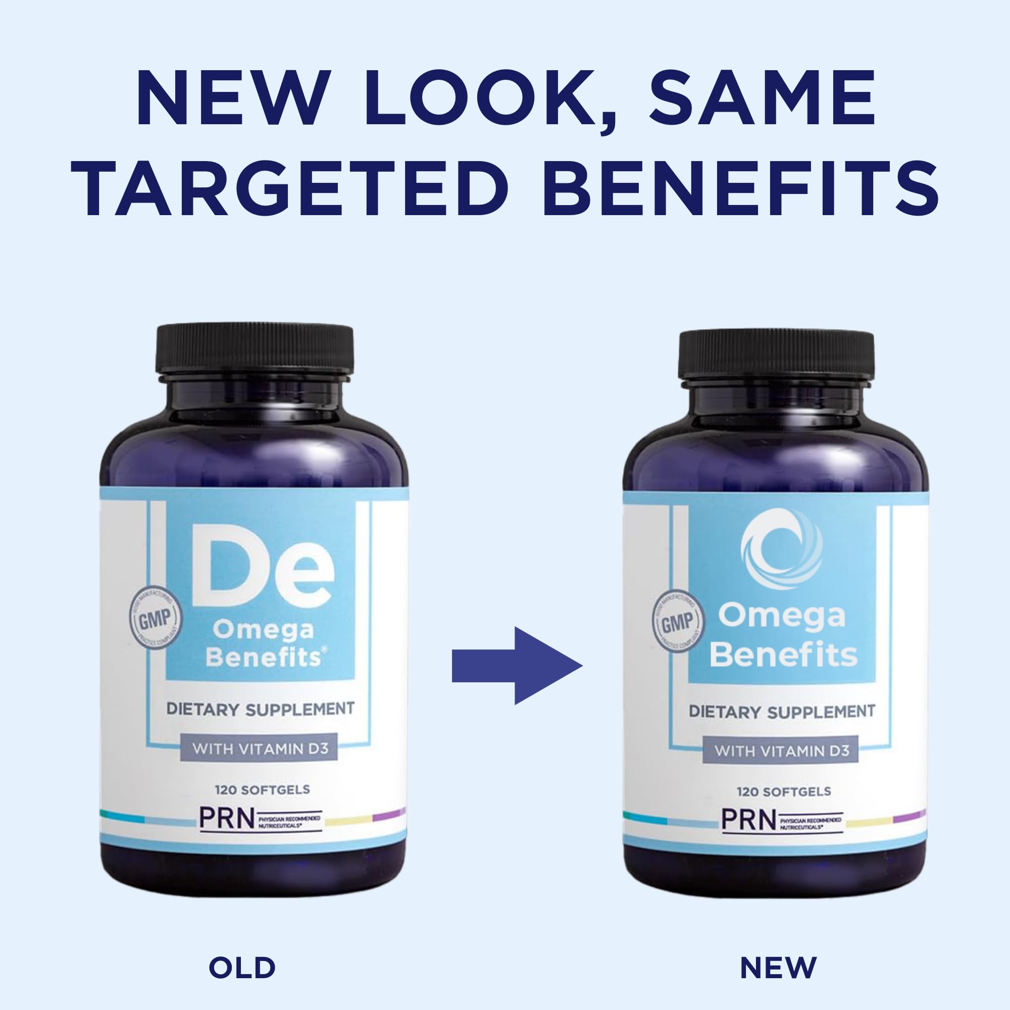 Close-up of omega-3 softgels