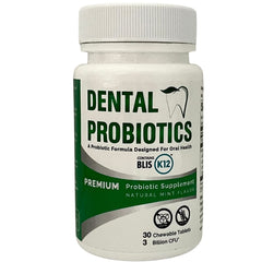 Bottle of Pro-B Fresh Dental Probiotics