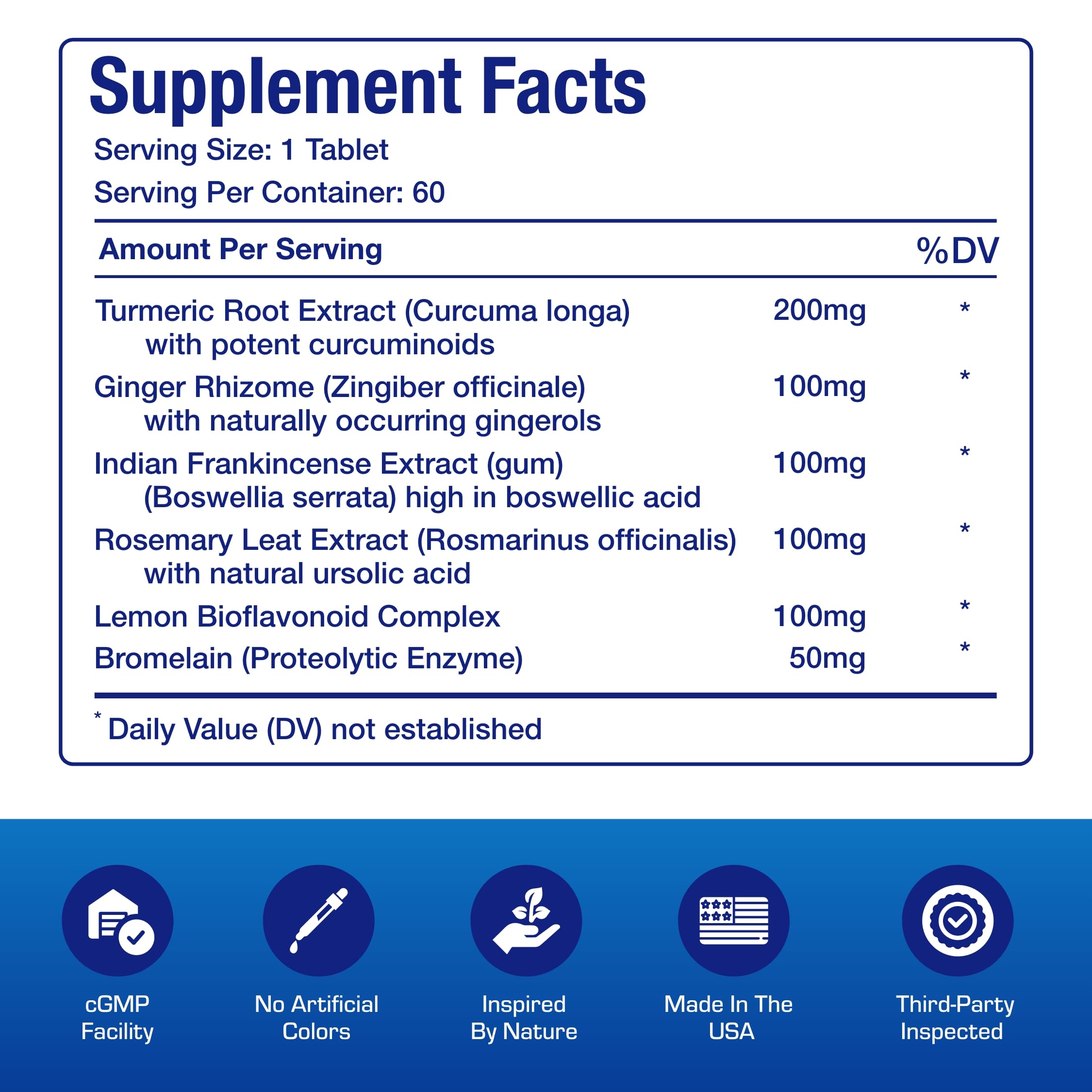 Proteolytic enzymes boswellia complex component