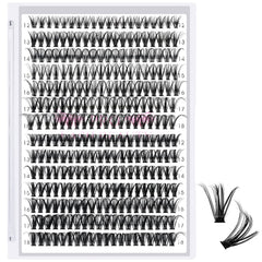 PRO LASHBEAUTY 280 piece tray of individual lashes for easy at home extensions.
