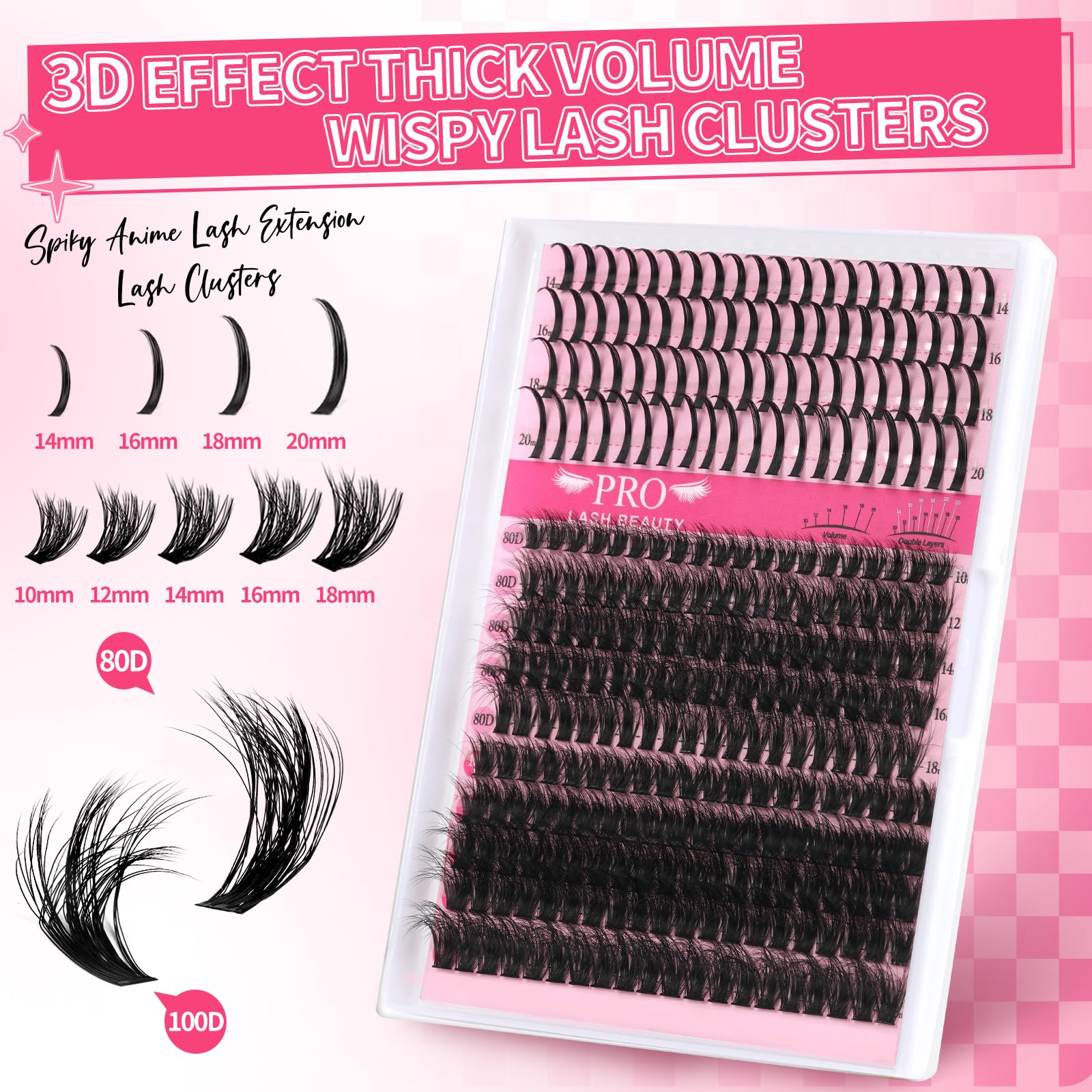 PRO LASHBEAUTY DIY lash kit ready for simple at-home application