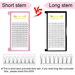 PRO LASHBEAUTY double-heated bonding fans minimize loosening during service.