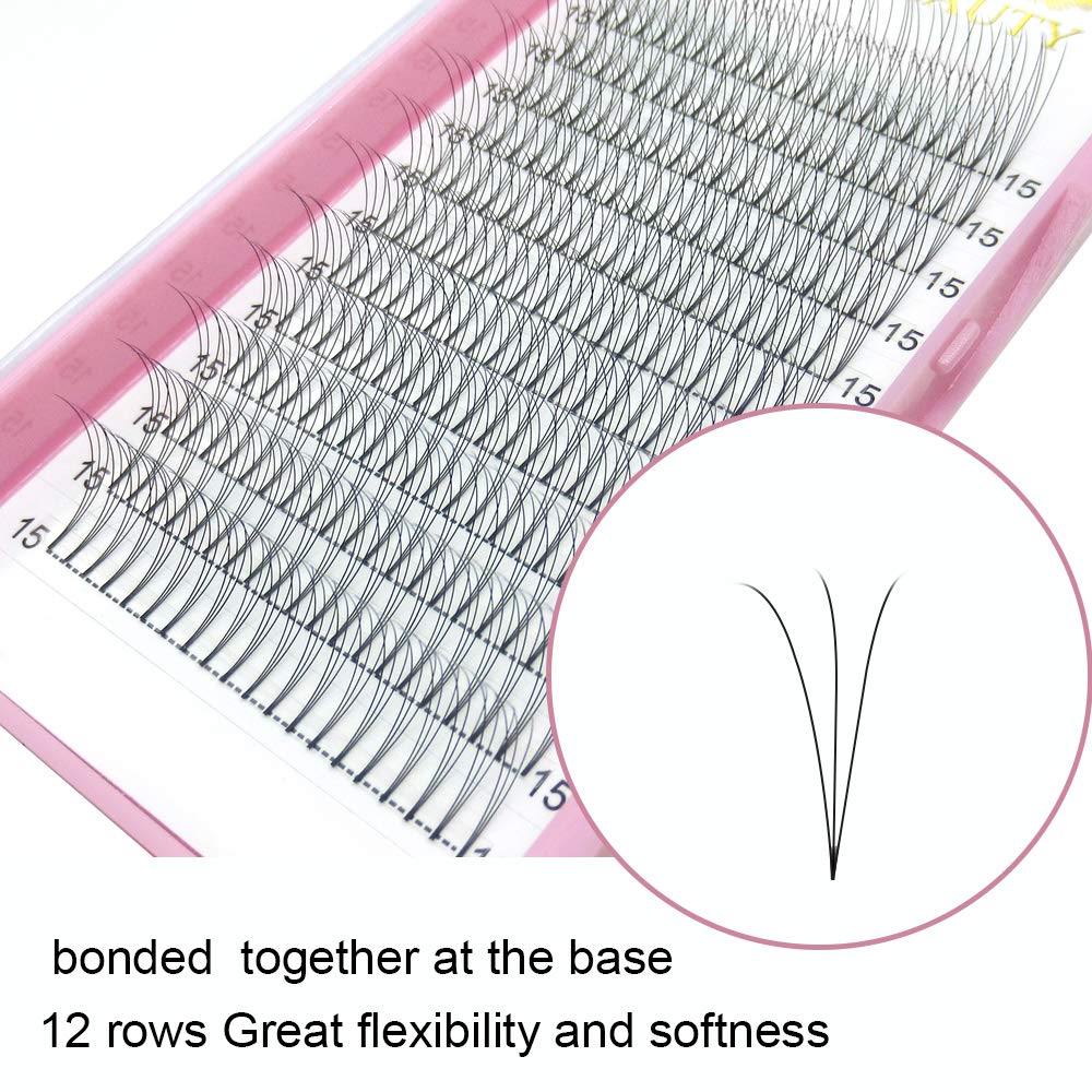 PRO LASHBEAUTY double-heated bonding preserves fan integrity