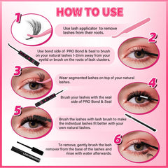 PRO LASHBEAUTY lash remover and applicator simplify DIY lash application