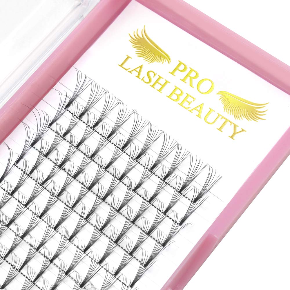PRO LASHBEAUTY premade fans 17mm for natural, balanced volume.