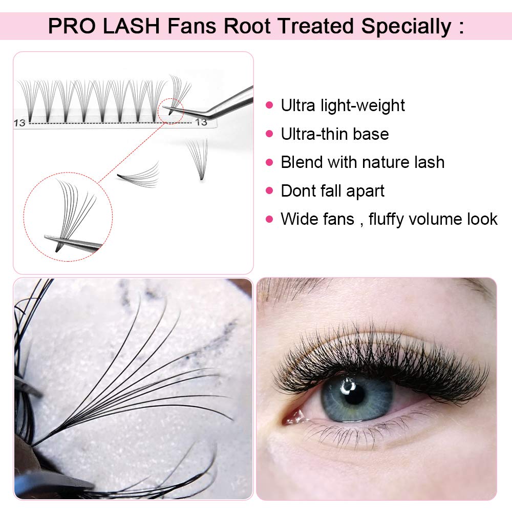 9–20 mm length range enables versatile lash designs.