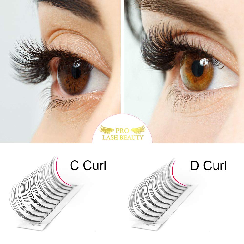 PRO LASHBEAUTY features root bonding technique for secure fan attachment.