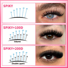 PRO LASHBEAUTY reusable clusters up to five uses