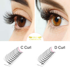 PRO LASHBEAUTY stable curl volume lashes provide lasting lift and consistent shape.