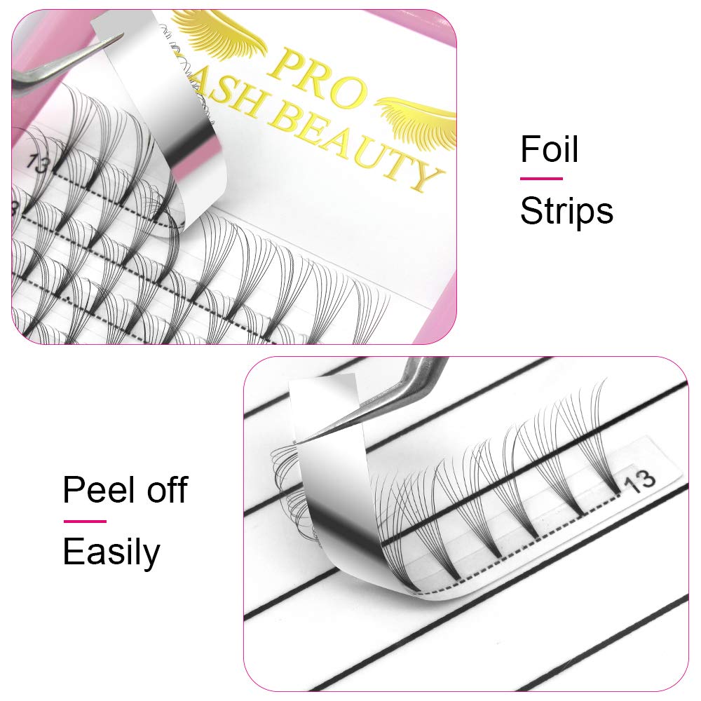 PRO LASHBEAUTY lashes feel soft and lightweight for a natural look.