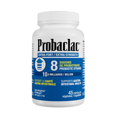 Probaclac Extra Strength Formula bottle and label