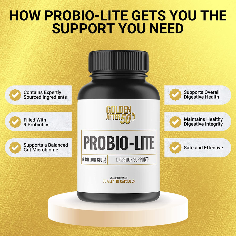 Digestive health concept with gut imagery representing Probio-Lite