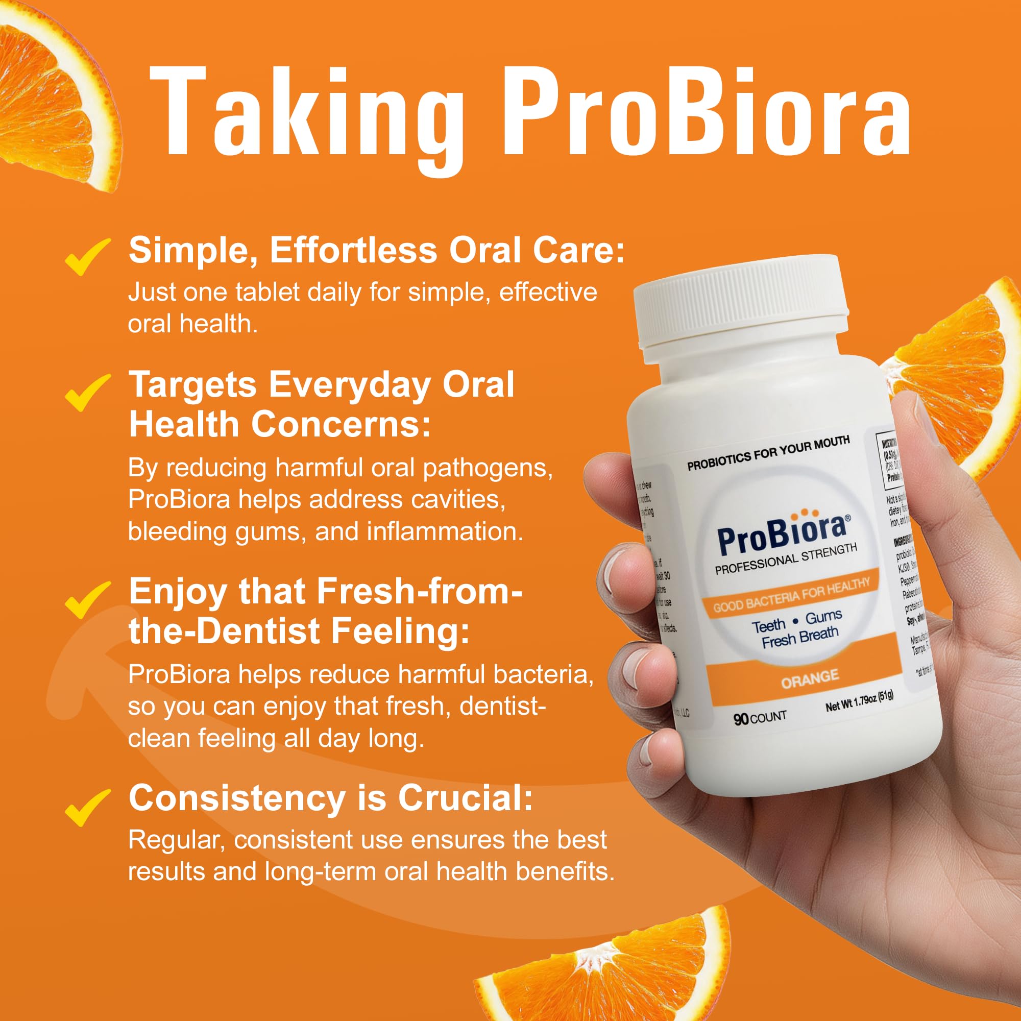 Oral-care probiotic designed to balance mouth bacteria