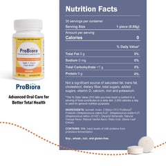 Pack of two orange flavor ProBiora chewable tablets