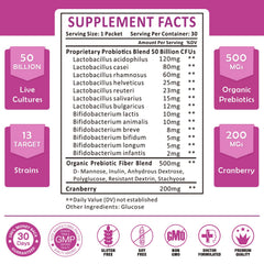 Shelf-stable probiotic packets