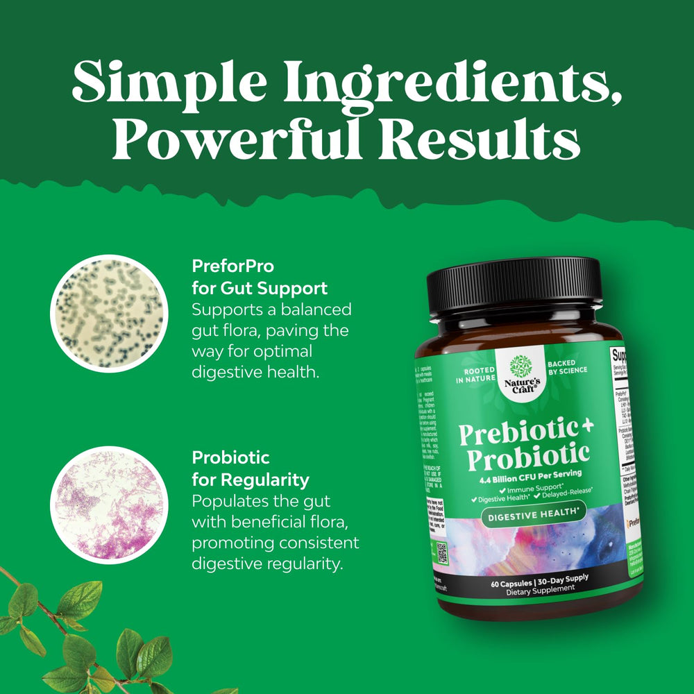 Probiotic capsules for women's digestive health
