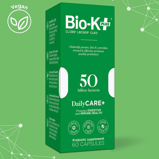 Close-up of PROBIOTIC Daily 50BIL bottle label